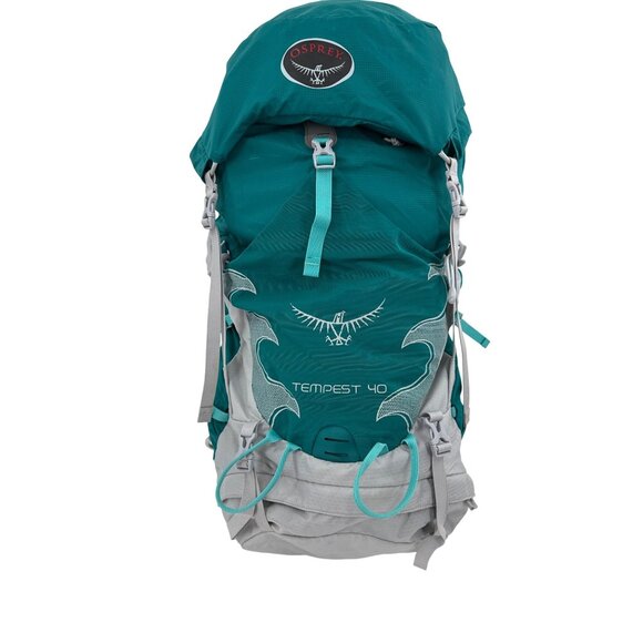 Osprey Tempest 40 Womens Backpack Teal Gray Lightweight Comfortable SM - Picture 1 of 10